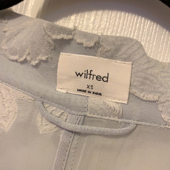 Aritzia Wilfred Durante Jacket BLUE - Picture 6 of 7